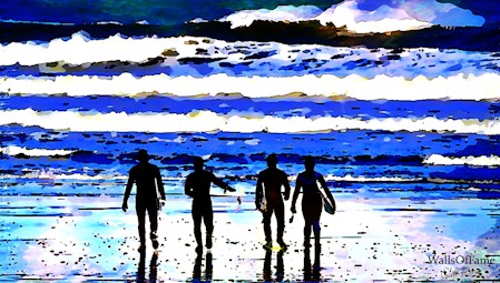 Photo manipulation of my pic, using a numer of apps and progs. NO AI